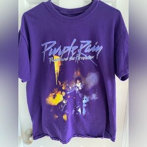 Purple Reign Prince T-Shirt Large